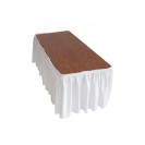 10.5in Table Skirt w/ 15 Clips