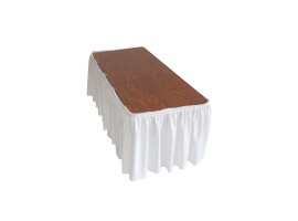 10.5in Table Skirt w/ 15 Clips