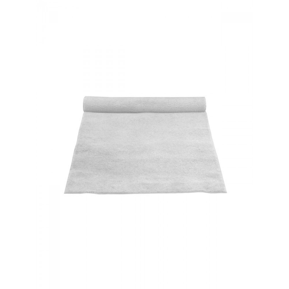 4' x 25' White Carpet Aisle Runner