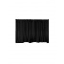 Pipe and Drape - Black, Blue, or Ivory 3' High, Per ft