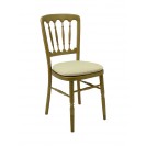 Gold Versailles Chair w/ Cushion