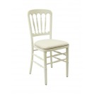 Off-White Versailles Chair w/ Cushion
