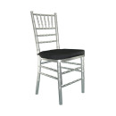 Silver Chiavari Chair w/ Cushion