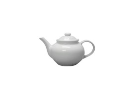 White Ceramic Teapot 32 oz.