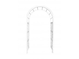 White Resin Arch